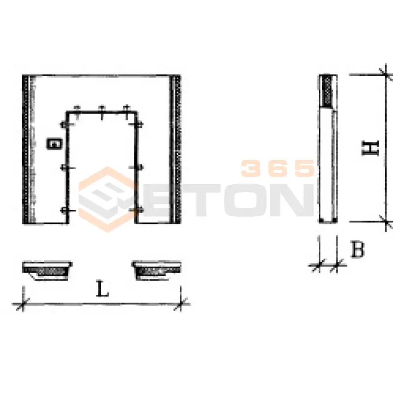 Панели стеновые наружные Альбом ИЖ 1.1-1 НВ 7 (Альбом ИЖ 1.1-1)