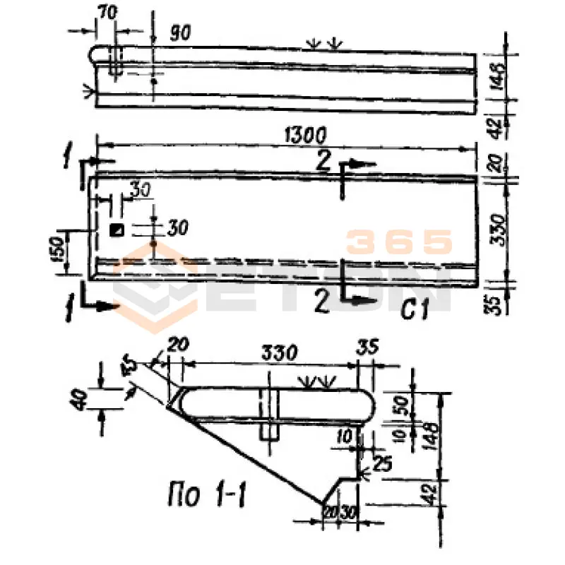 Ступени основные Серия ИИ 01-02 С 1 (ИИ 01-02)