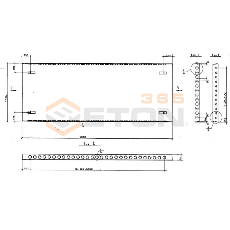 Плиты перекрытия многопустотные Серия 1.141.1 КЛ-3 ПК 63-24-6 АIVт