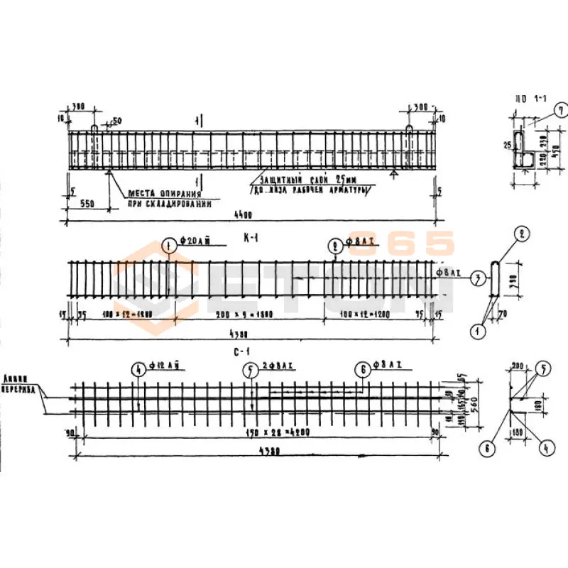 Перемычки Серия 86 и 85 ИП 44-51