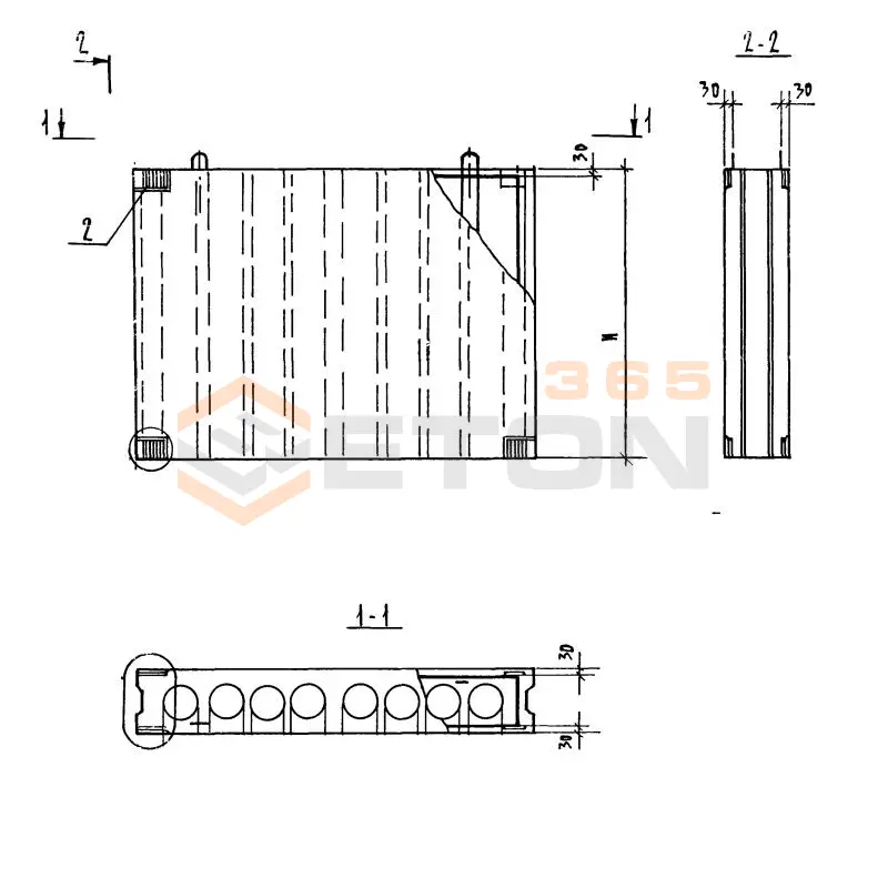 Вентиляционные блоки Серия 1.335 ОМ ВБ 3