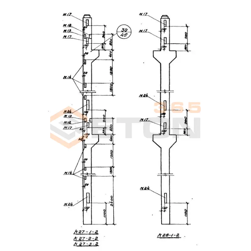 Колонны Серия ИИ 22-3 К 27-3-2 (ИИ 22-3)