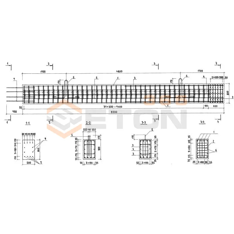 Блоки стоек Серия 3.503.1-90 2СП 8-74-7