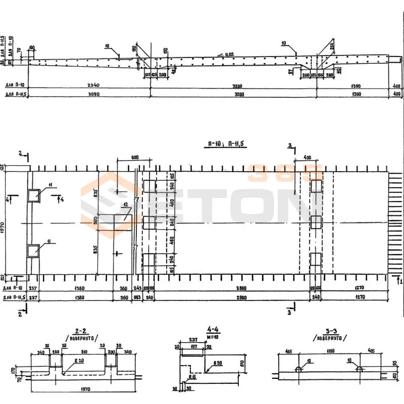 Плиты Серия 3.503.9-43/89 П 10