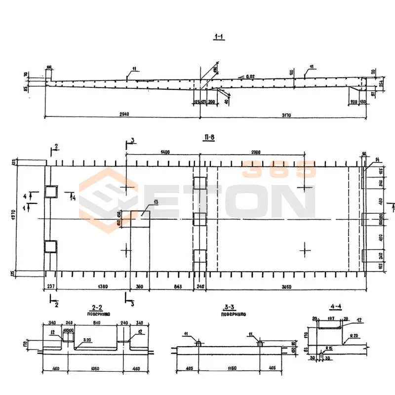 Плиты Серия 3.503.9-43/89 П 8