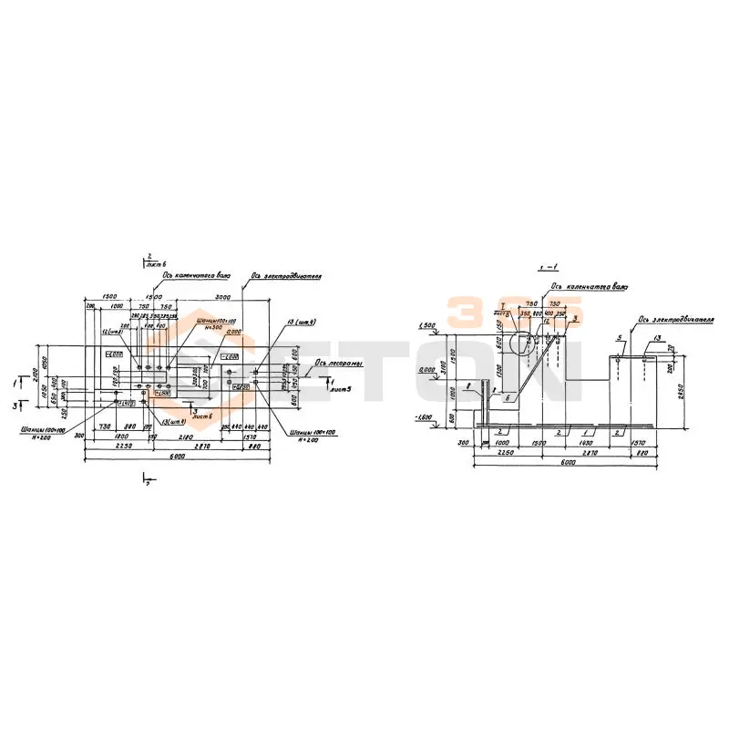 Фундаменты Серия 3.004.1-14 ФОМ 1 (3.004.1-14)