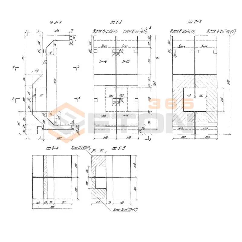 Блоки ТП 501-81 Б 17