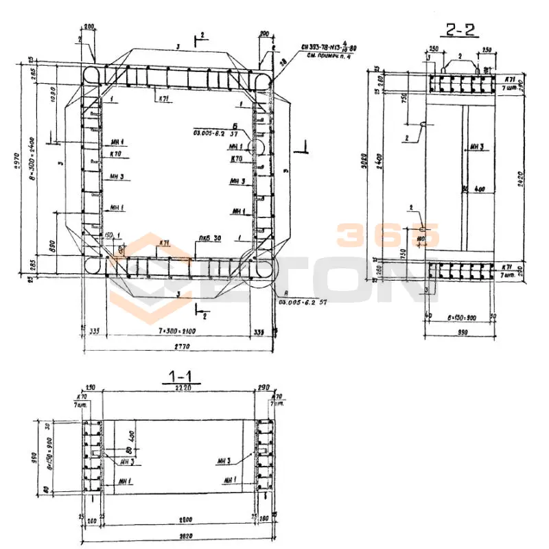 Блоки Серия 03.005-6 БВС II 2,2-2,4
