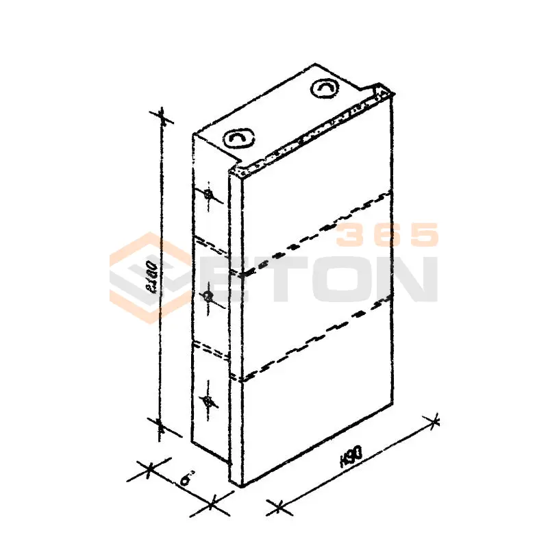 Блоки стеновые Серия 03-05 НМС 2 с4
