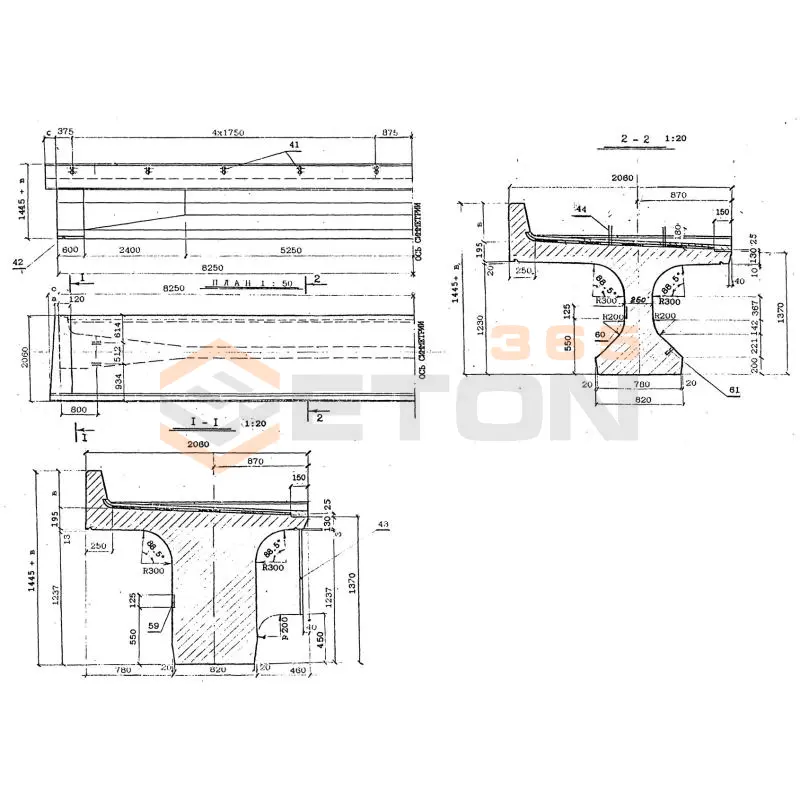 Балки Серия 3.501.1-175.93 Б 1-165-2 к1м1