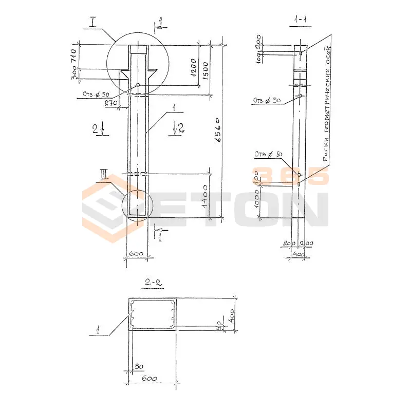 Колонны Серия 1.420.1-32 1КД 6-60-1,1
