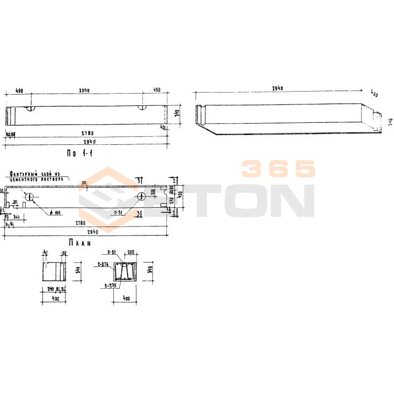 Блоки поясные Серия ИИ 03-05 НМК 33-4 п