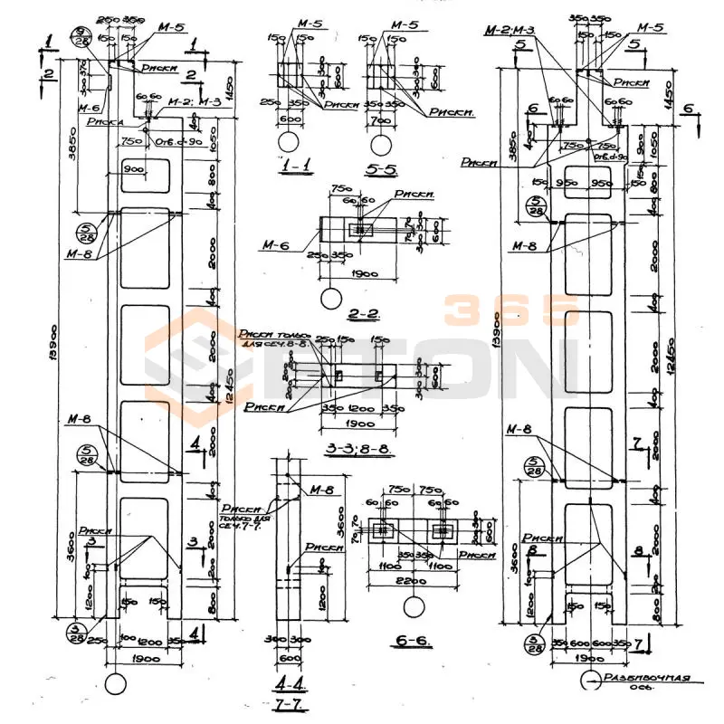 Колонны Серия ИС 01-08/67 КДЭ 3-2-5