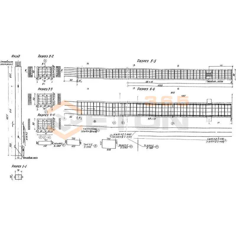Стойки Серия 3.503-28 С 18 (3.503-28)