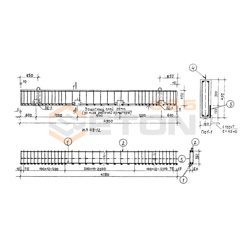 Перемычки Серия 86 и 85 ИП 48-12-1