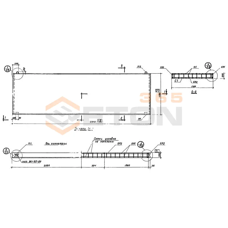 Панели Серия СТ 02-11/61 ПС 1