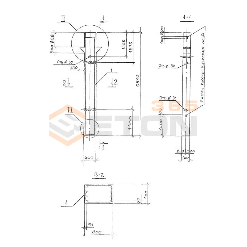 Колонны Серия 1.420.1-32 1КД 6-60-2,3