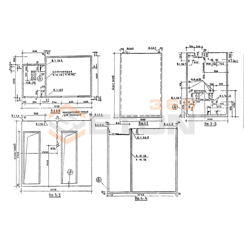 Санитарно-технические кабины Серия 75 СК 28-28 п