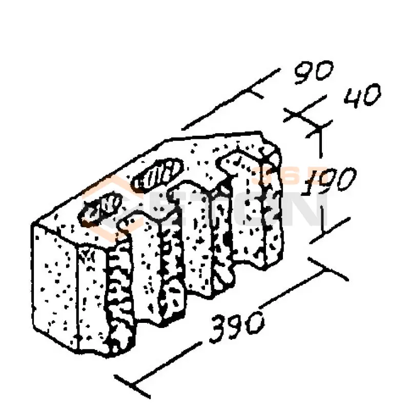 Камни для кладки стен ТУ 5741-004-18576628-99 СКЦ 1 уд