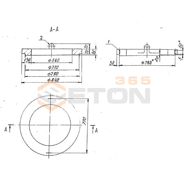 Кольца опорные Серия Б3.003.1-1 КО 8,5 (Б3.003.1-1)