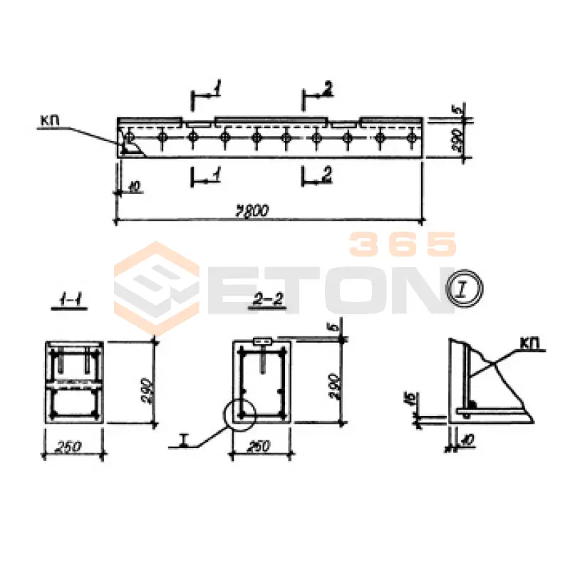 Траверсы Серия 3.015-3/82 ТН 3-2 АтIVс