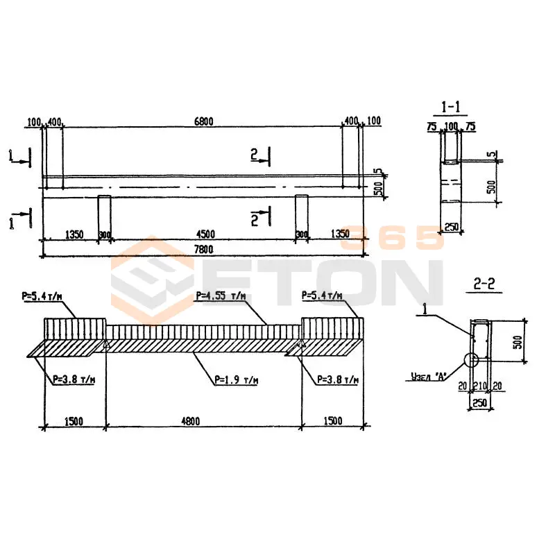 Траверсы Серия 3.016.1-11 Т 6-7