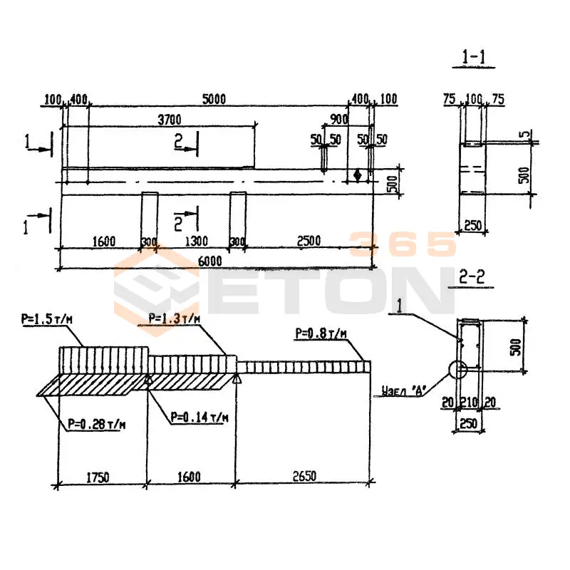 Траверсы Серия 3.016.1-11 Т 5-15