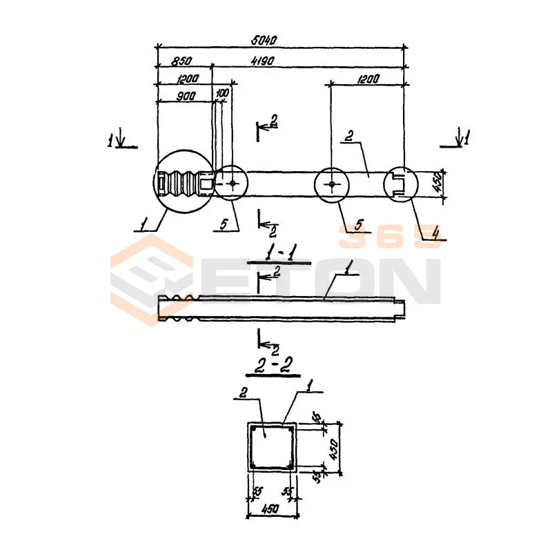 Колонны Серия 1.420.1-25 К 8-7
