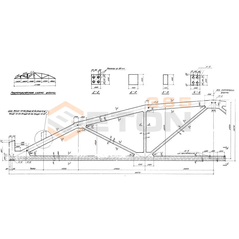 Фермы Серия ПК 01-27 ФСЦ 6-18-4 а