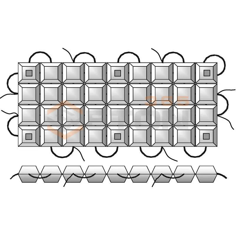 Плиты бетонные защитные гибкие универсальные ТУ 5859-002-59565714-2012 ПБЗГУ 105