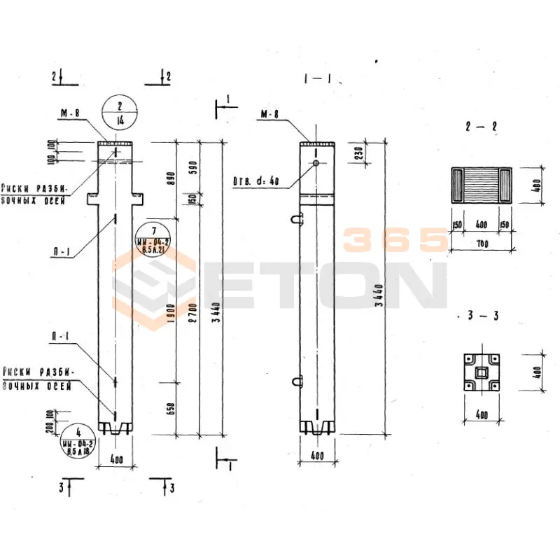 Колонны Серия 1.220-1 КРК 30 (1.220-1)