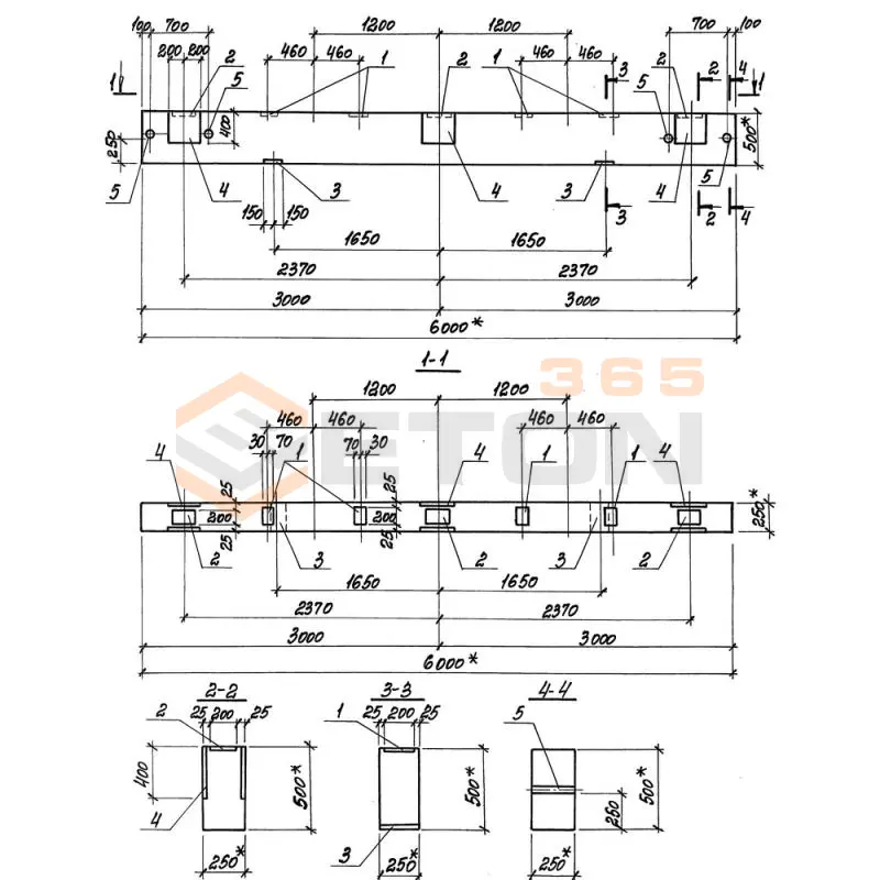 Траверсы Серия 3.016.1-17.93 Т 14