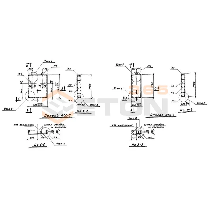 Панели Серия ИИС 61 ПСС 9 (ИИС 61)