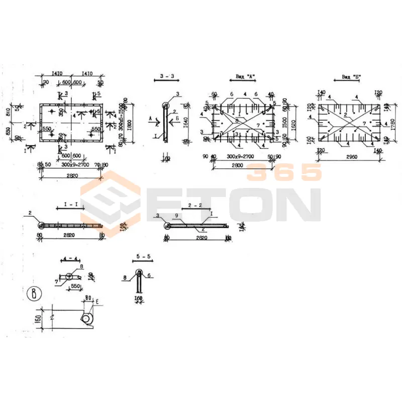 Диафрагмы жестскости Серия КУБ 2,5 ДФ 30-18