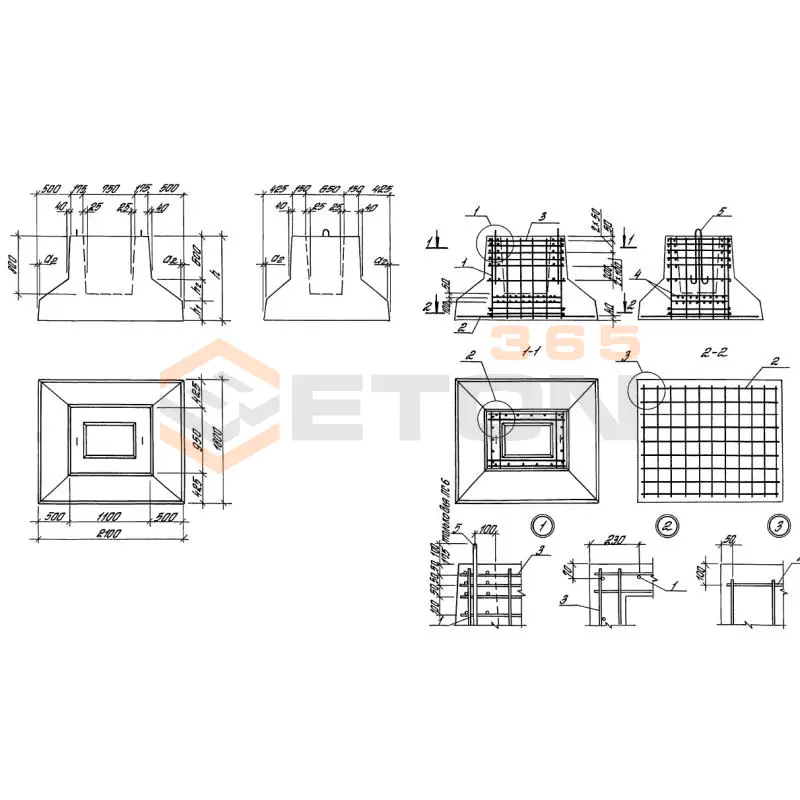 Ростверки Серия 1.411.1-4 45Ф 6-2 (1.411.1-4)