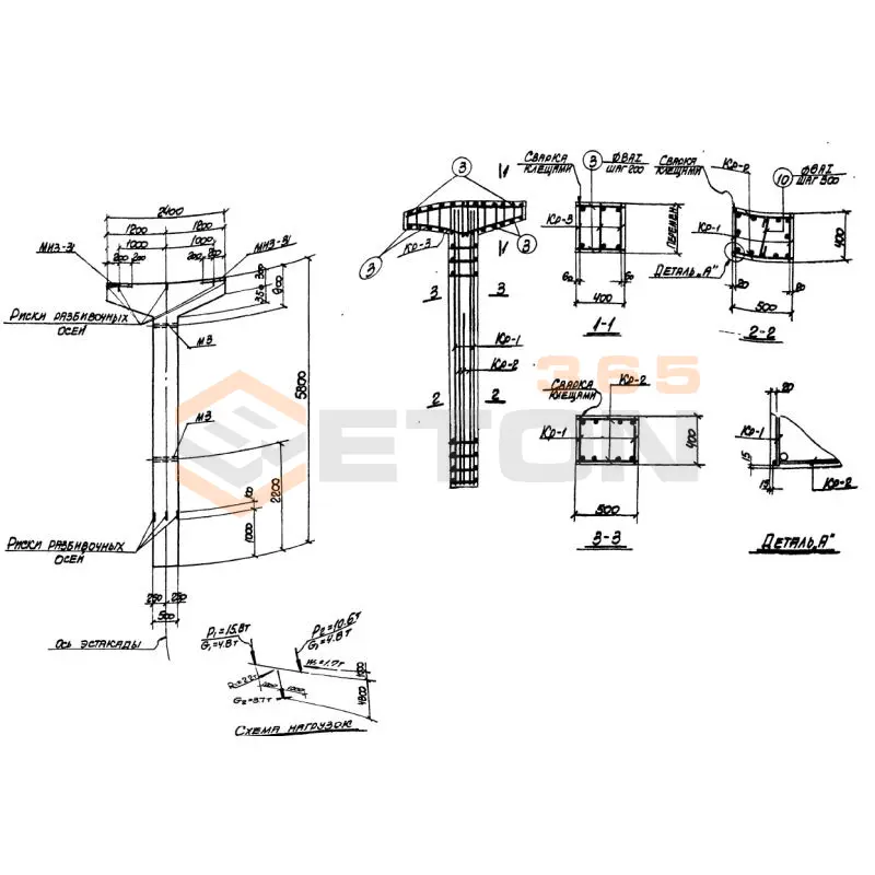 Колонны Серия 3.015-2 К 16-2 (3.015-2)