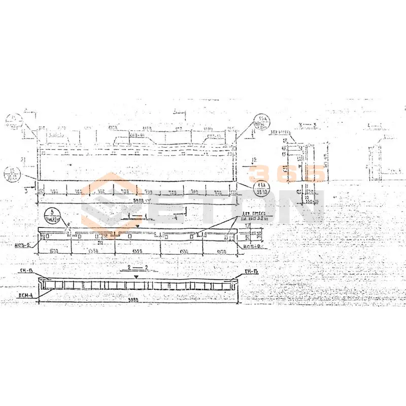 Панели наружных стен Серия 1.232 КЛ-2 НР 4-60-9-35 (1.232 КЛ-2)