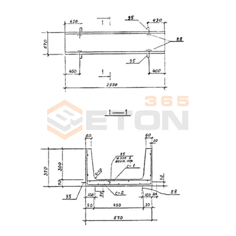 Каналы непроходные Серия 3.903 КЛ-14 КН 0-2