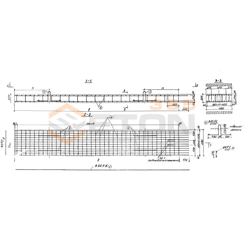 Блоки стенок Серия 3.503-27 БС 1-6,0