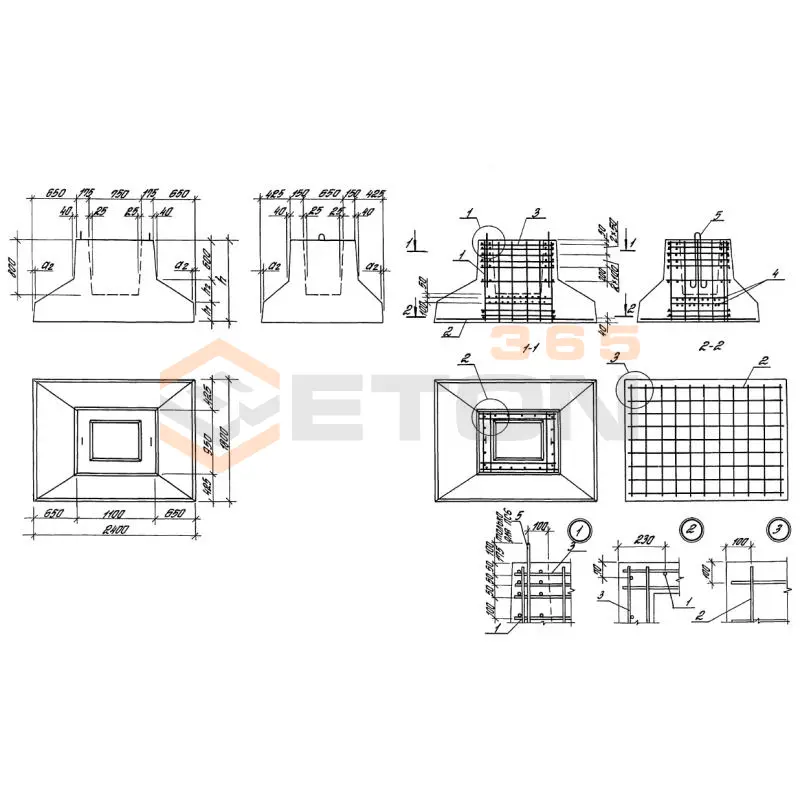 Ростверки Серия 1.411.1-4 47Ф 6-4 (1.411.1-4)