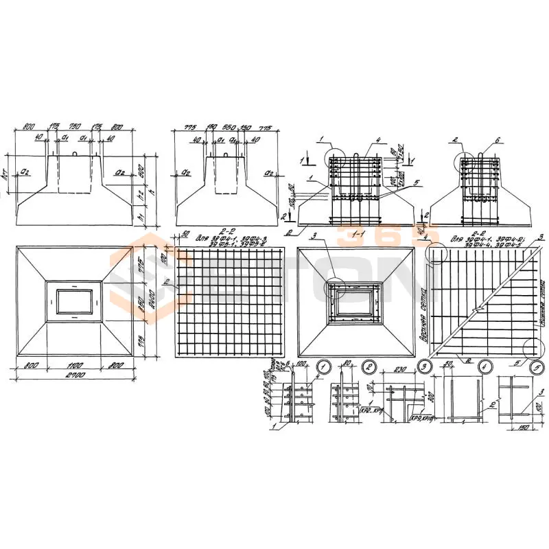 Ростверки Серия 1.411.1-4 39Ф 4-3 (1.411.1-4)