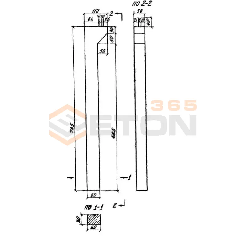 Блоки стоек ТП 503-49 С 4 (ТП 503-49)