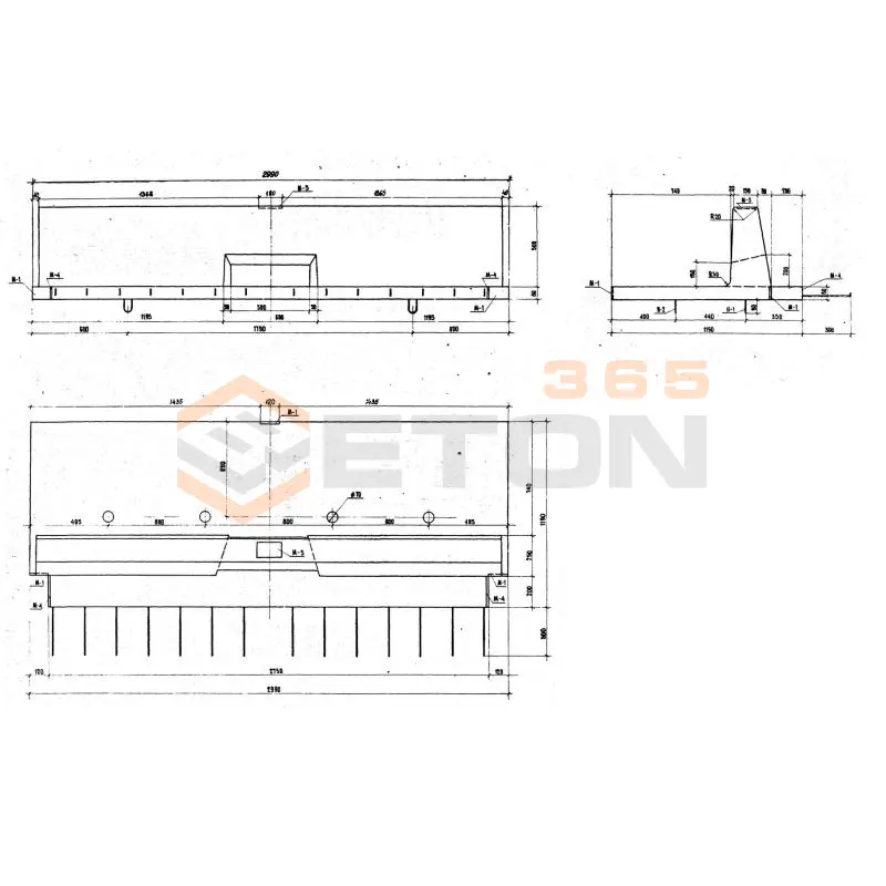 Блоки ограждающие Серия 3.503-12 ОБ 1