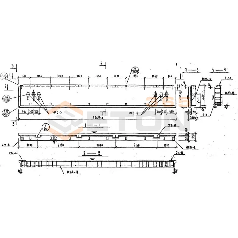 Панели наружных стен Серия 1.232 КЛ-2 НР 1-84-12-35 (1.232 КЛ-2)