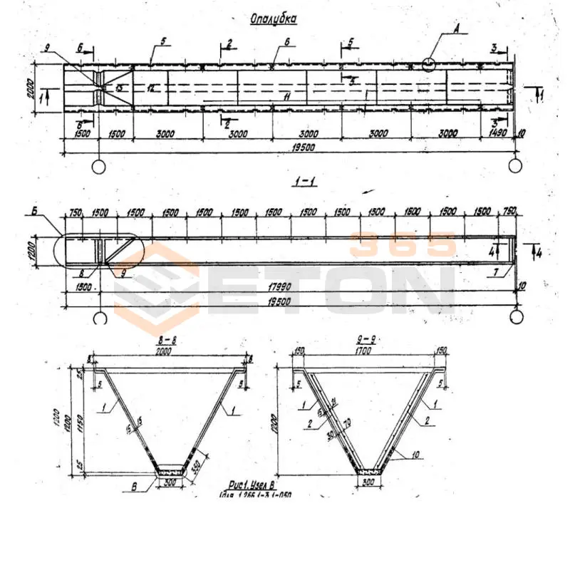 Складки Серия 1.266.1-3 СК 18-1 ВрII м-1