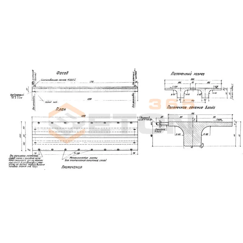 Балки Серия 3.501-112 Б 12 (3.501-112)