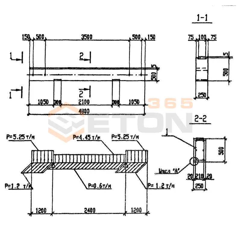 Траверсы Серия 3.016.1-11 Т 4-4