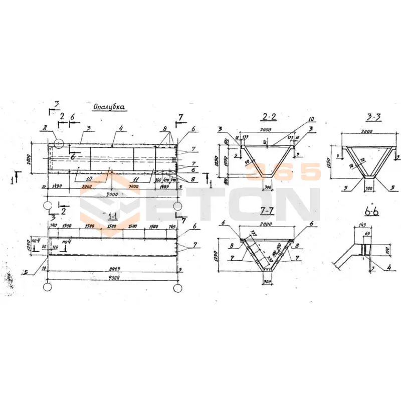 Складки Серия 1.266.1-3 СП 9-2 т