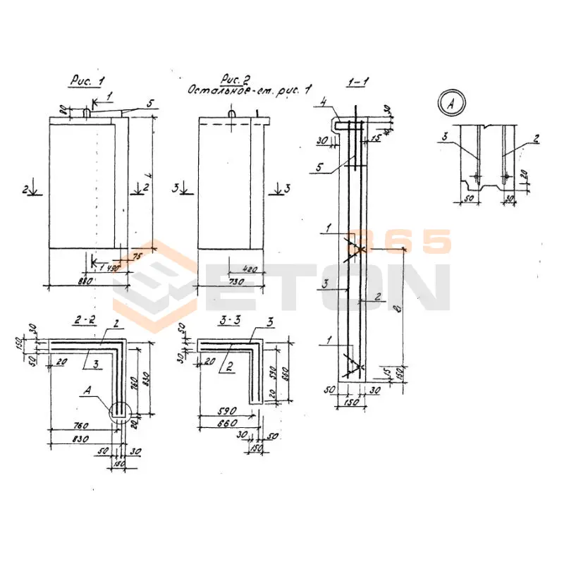 Панели стеновые ТПР 320-069.86 ПСП 7,5-9-6 (ТПР 320-069.86)