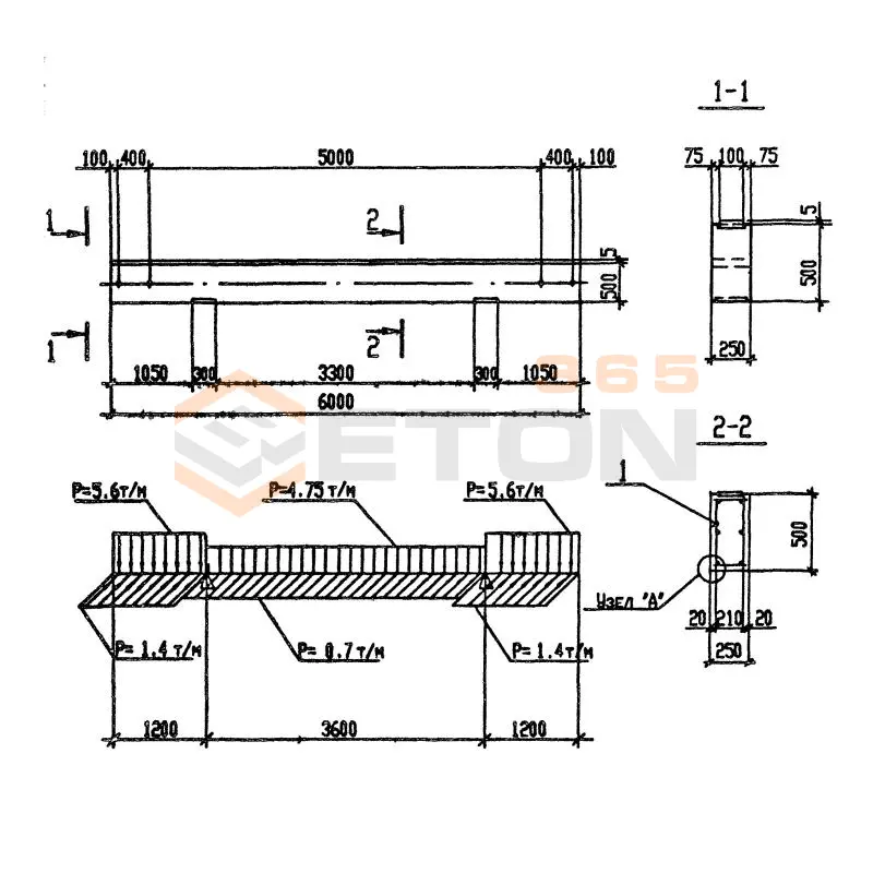 Траверсы Серия 3.016.1-11 Т 5-14